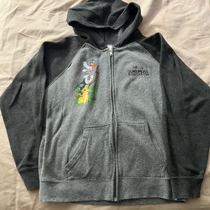 Disney World Animal Kingdom zip up hoodie. Youth size medium 10/12 $35 obo